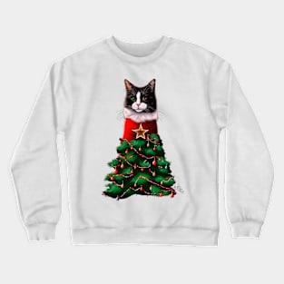 Meowy Christmas Crewneck Sweatshirt